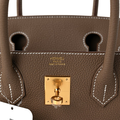 Hermes Togo Birkin 30 Etoupe 5 of 9
