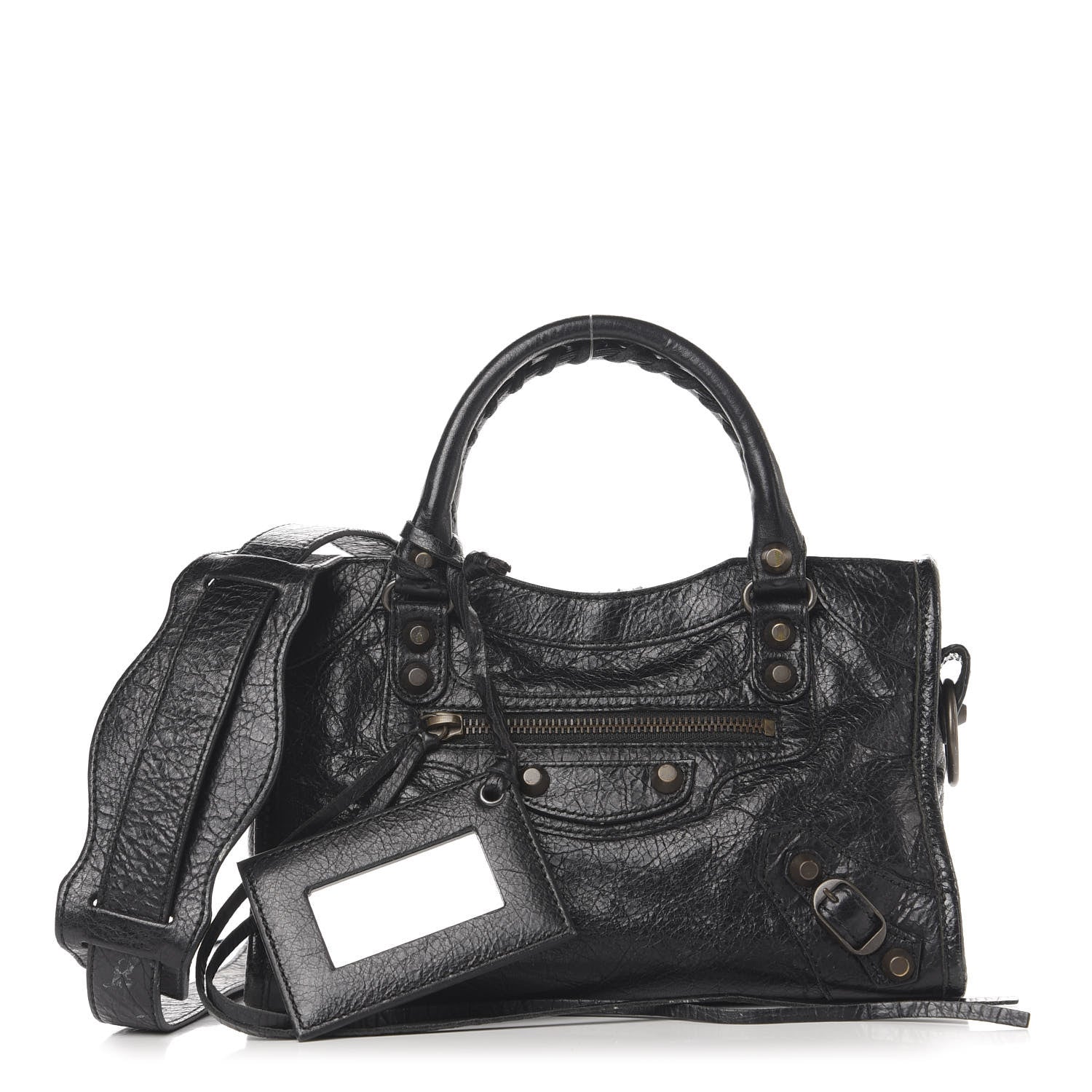 Balenciaga Agneau Classic Hardware Mini City Black 1 of 15