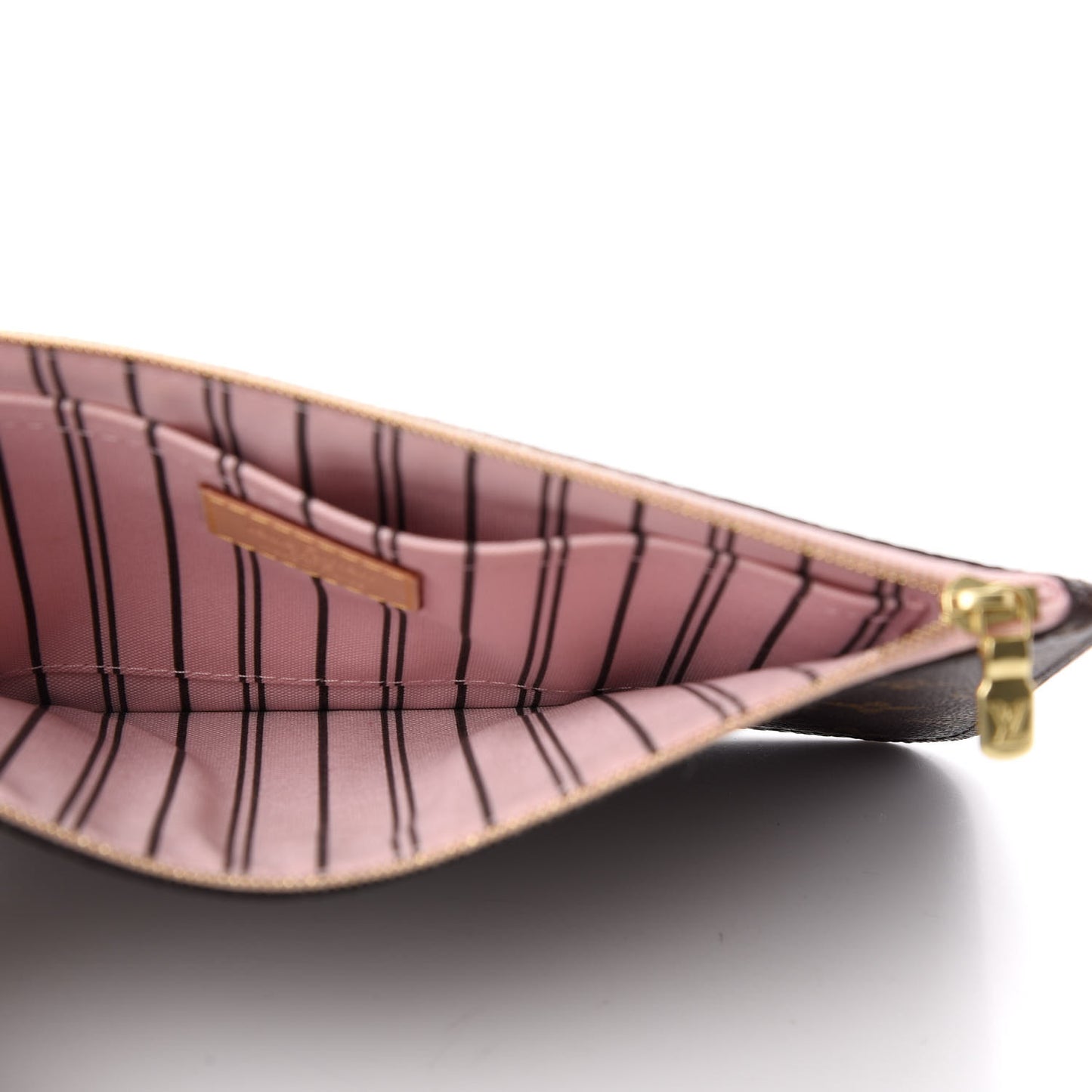Monogram Neverfull MM GM Pochette Rose Ballerine