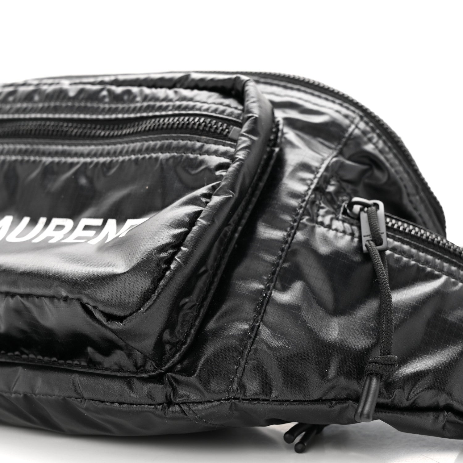 Saint Laurent Nylon Logo Nuxx Body Belt Bag Black 10 of 11