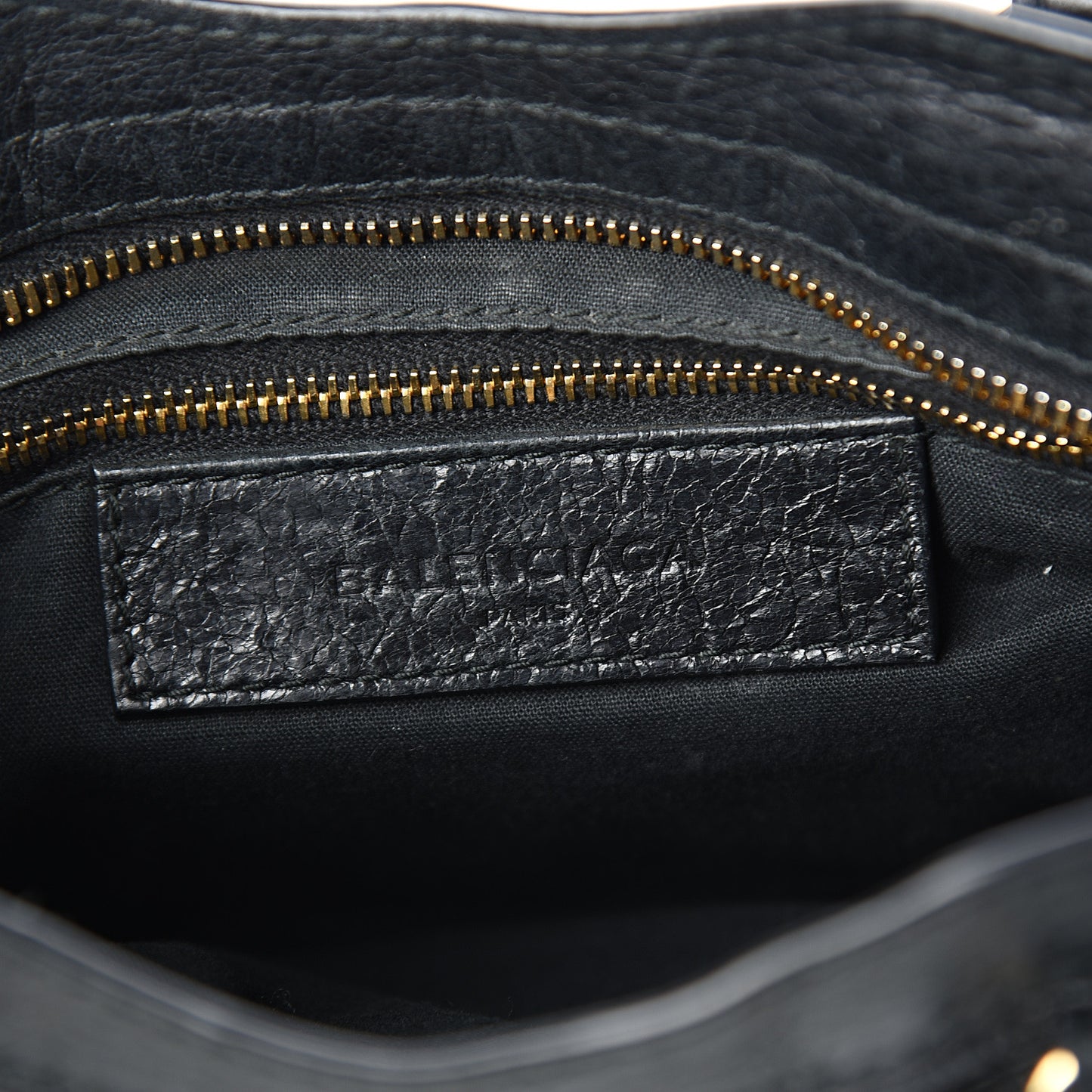 Agneau Giant 12 Gold Hardware Mini City Black