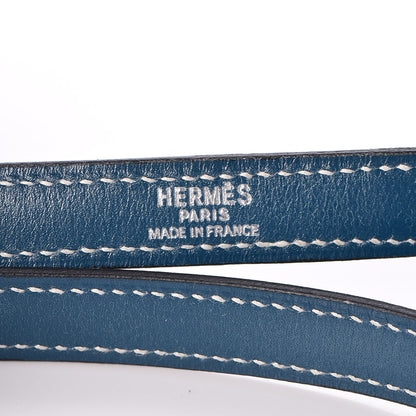 Hermes Tadelakt Kelly Sellier 32 Bleu Thalassa 23 of 33