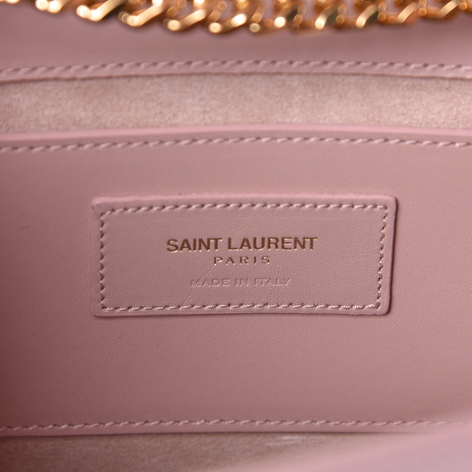 Saint Laurent Smooth Calfskin Medium Classic Monogram Kate Tassel Satchel Pink 6 of 8