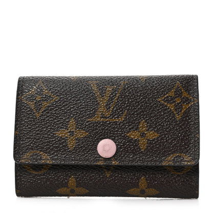 Louis Vuitton Monogram Multicles 6 Key Holder Rose Ballerine 1 of 6
