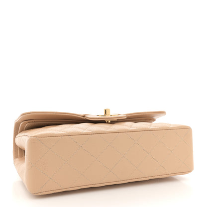 Chanel Caviar Quilted Small Double Flap Beige 4 of 12