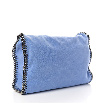 Stella McCartney Shaggy Deer Falabella Small Tote Blue 3 of 9