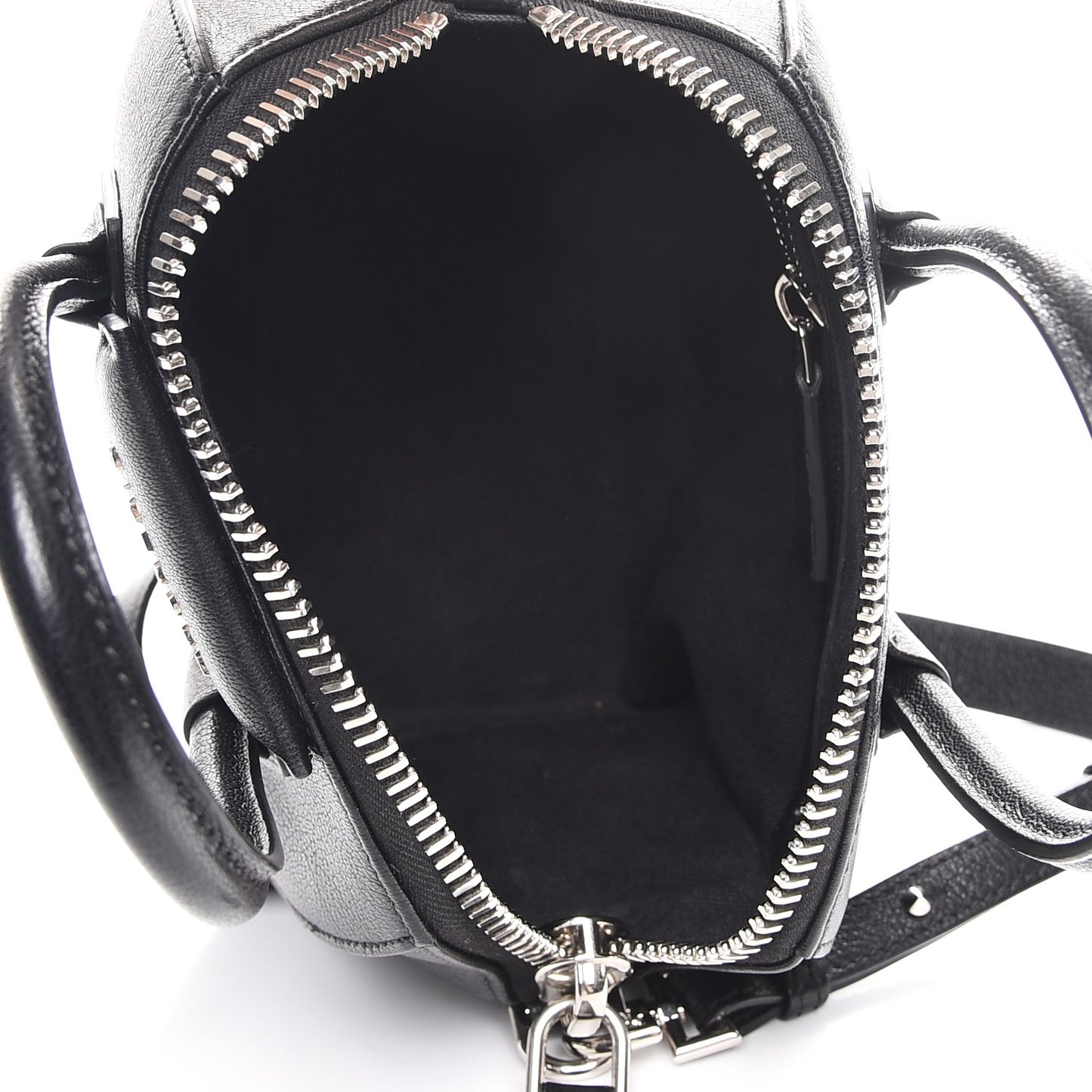 Sugar Goatskin Mini Antigona Black