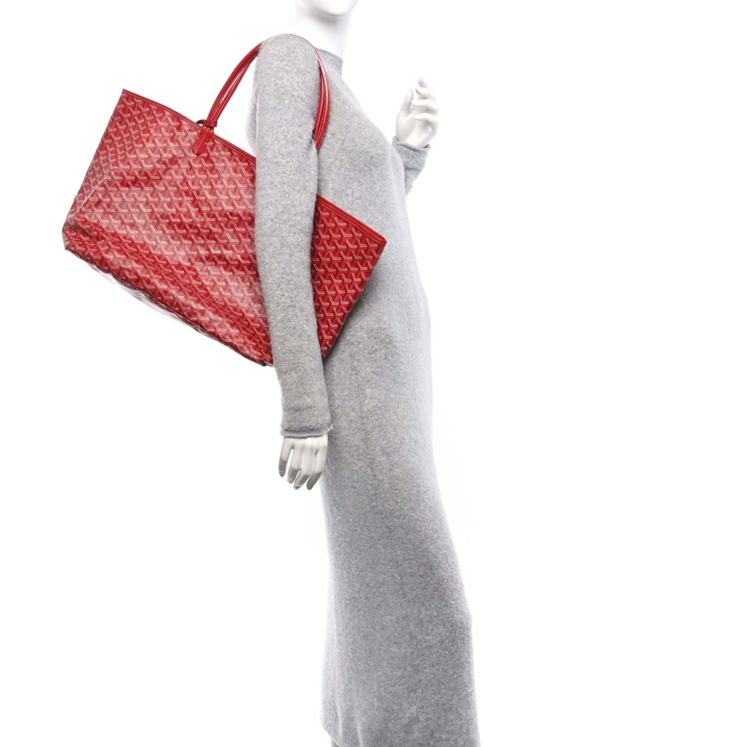 Goyard Goyardine Saint Louis GM Red 2 of 12