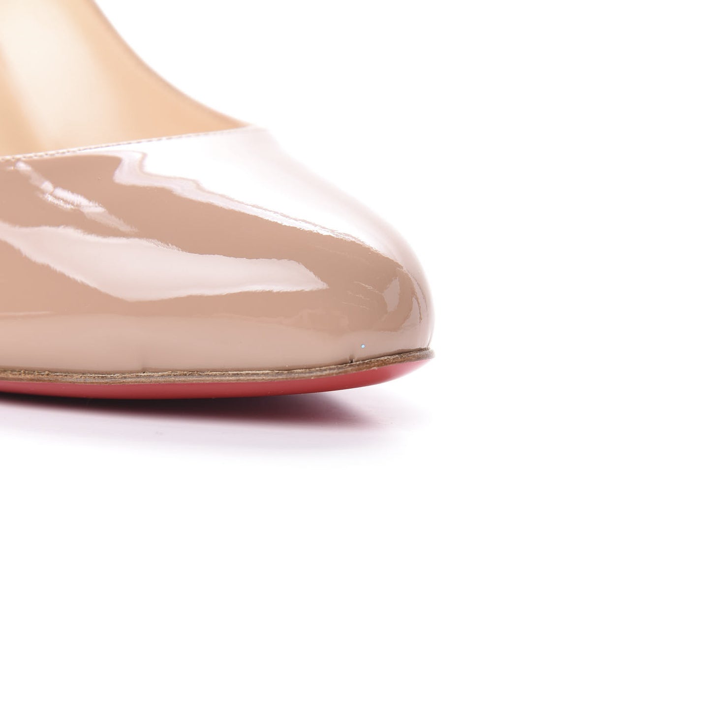 Patent Merci Allen 85 Pumps 36.5 Nude