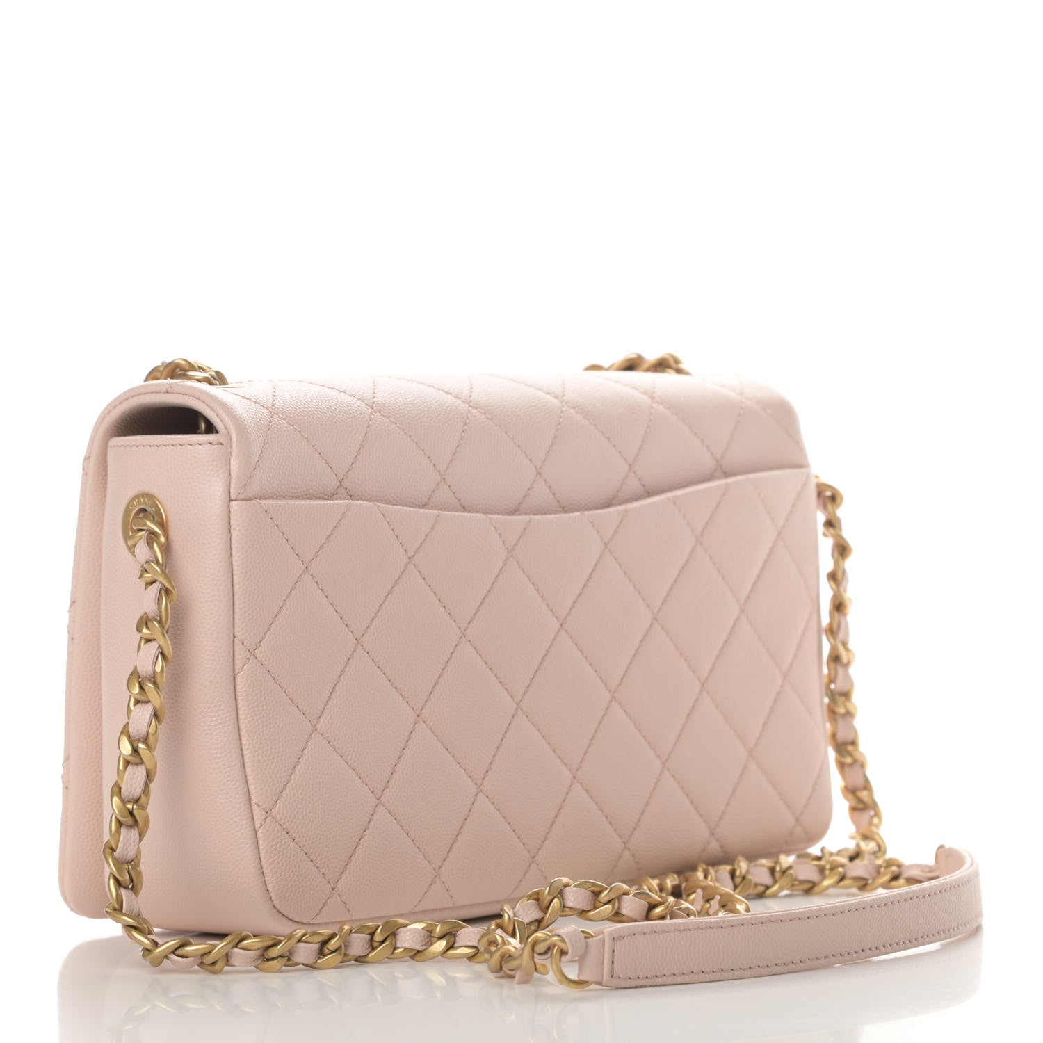 Chanel Caviar Quilted Medium Fashion Therapy Flap Beige 2 of 4