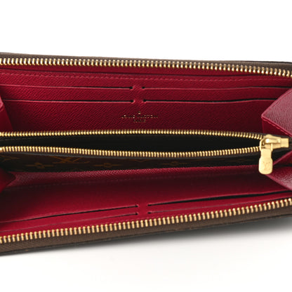 Louis Vuitton Monogram Clemence Wallet Fuchsia 4 of 6