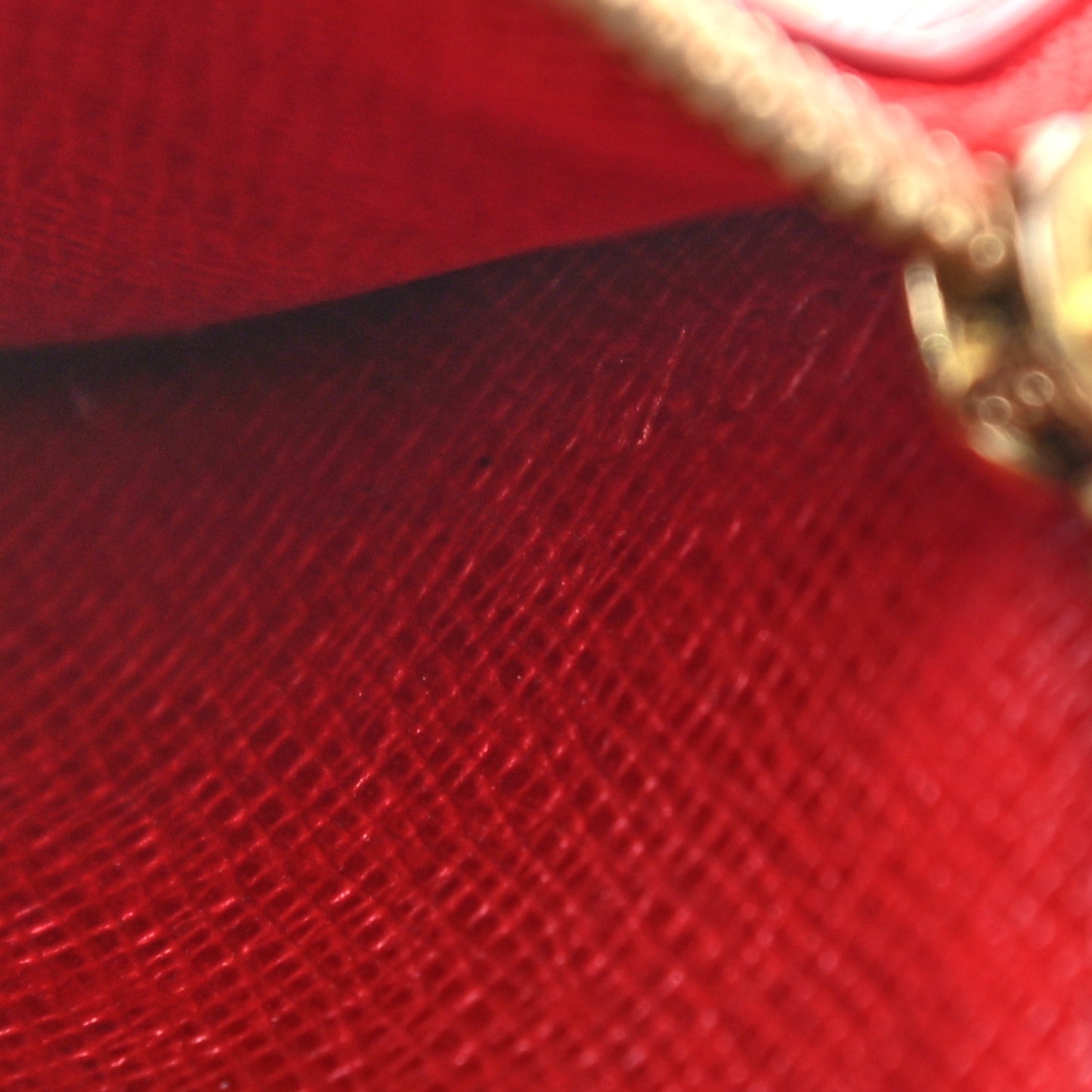 Epi Key Pouch Castillan Red