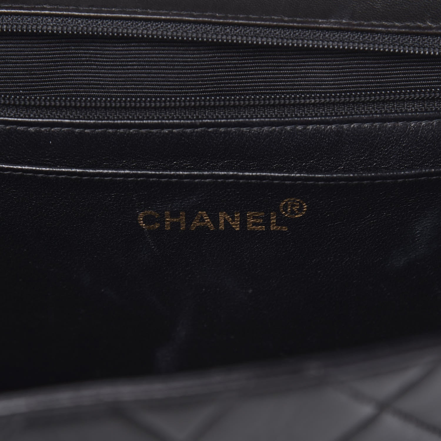 Chanel Lambskin Quilted Jumbo Kelly Flap Bag Black 6 of 22