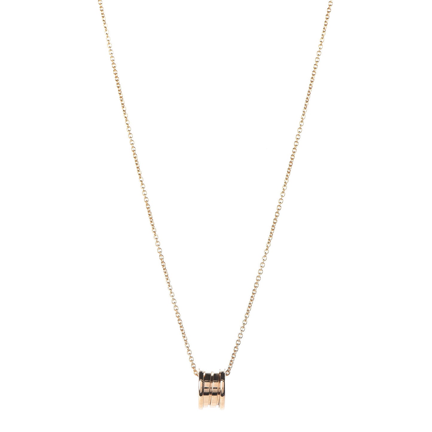 18K Yellow Gold B.Zero1 Pendant Necklace
