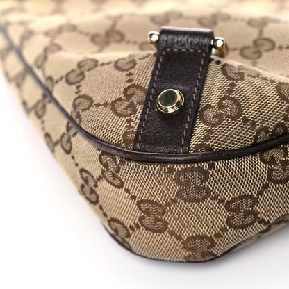Gucci Monogram Large Abbey D Ring Hobo Dark Brown 9 of 15