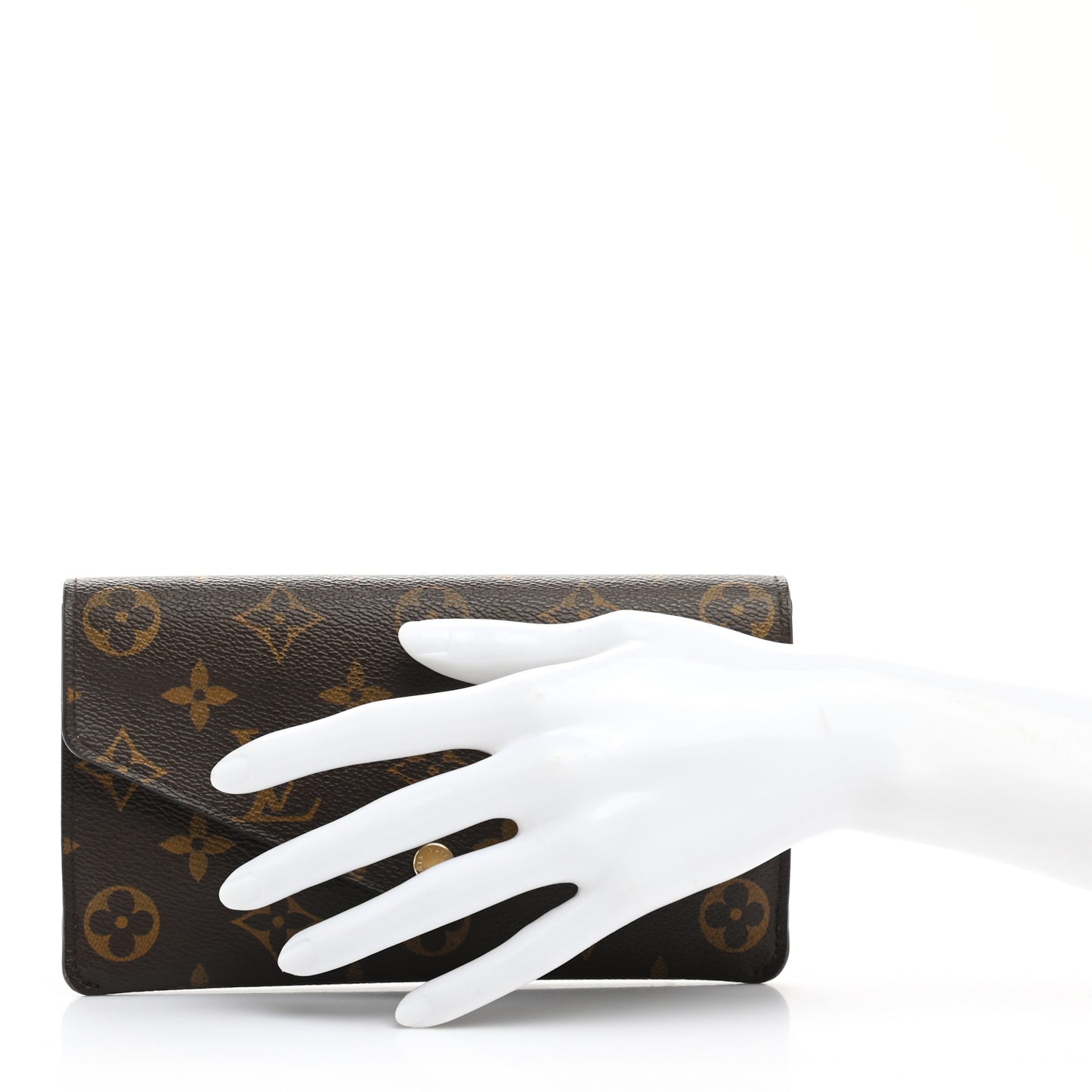 Monogram Jeanne Wallet Rose Ballerine