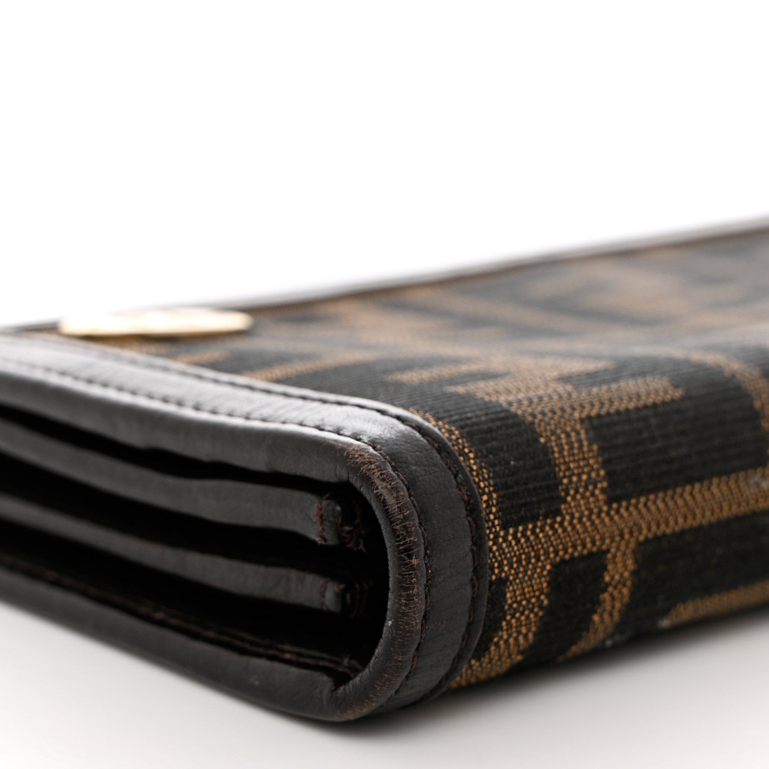 Fendi Zucca Continental Wallet Tobacco 8 of 11