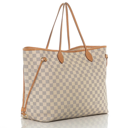 Louis Vuitton Damier Azur Neverfull GM 3 of 9