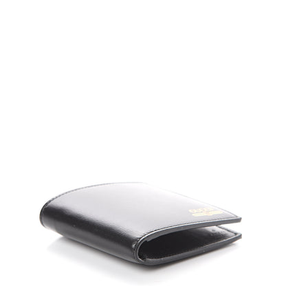 Gucci Plutone Calfskin Logo Bi-Fold Wallet Black 3 of 5