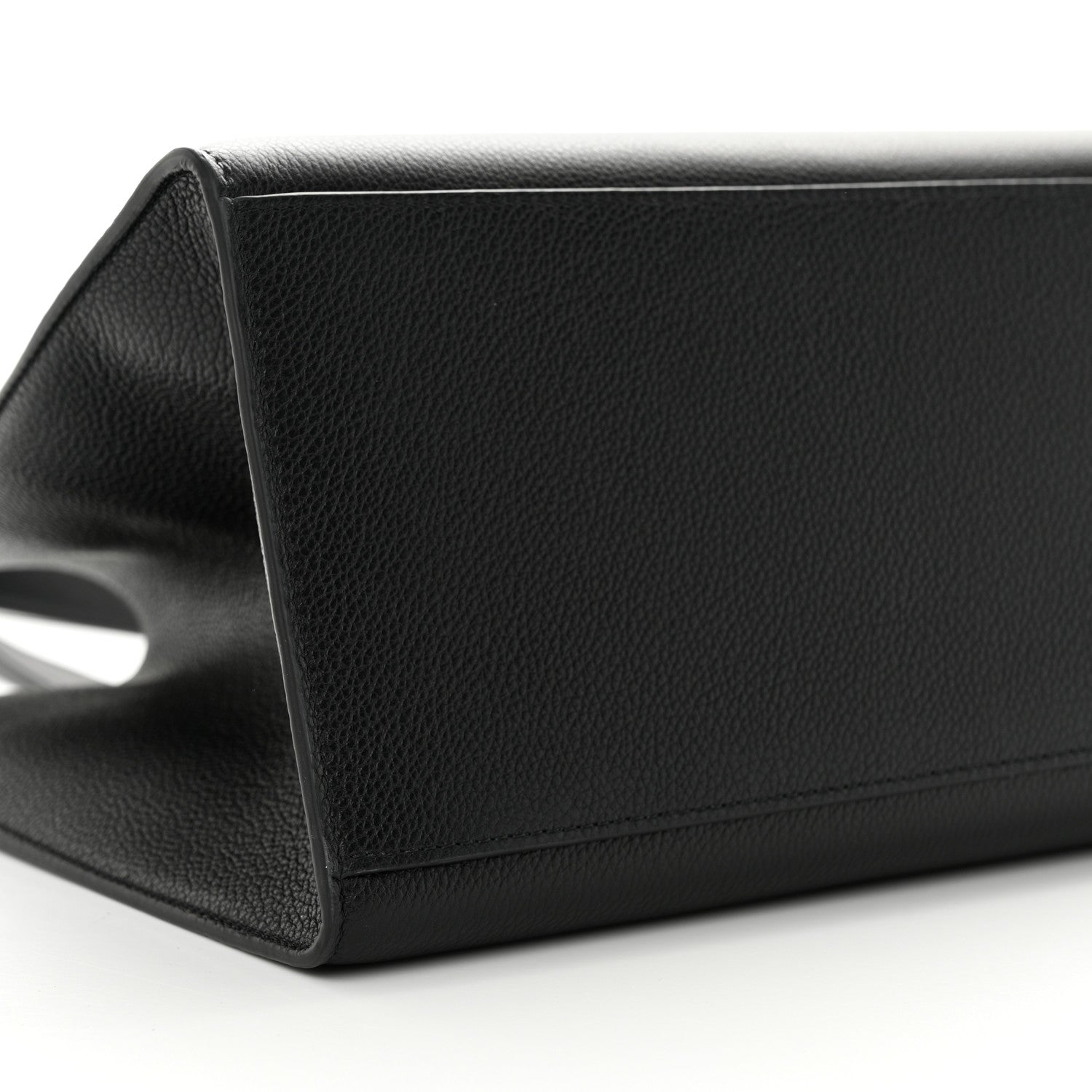 Celine Supple Grained Calfskin Cabas 16 Bag Black 8 of 11