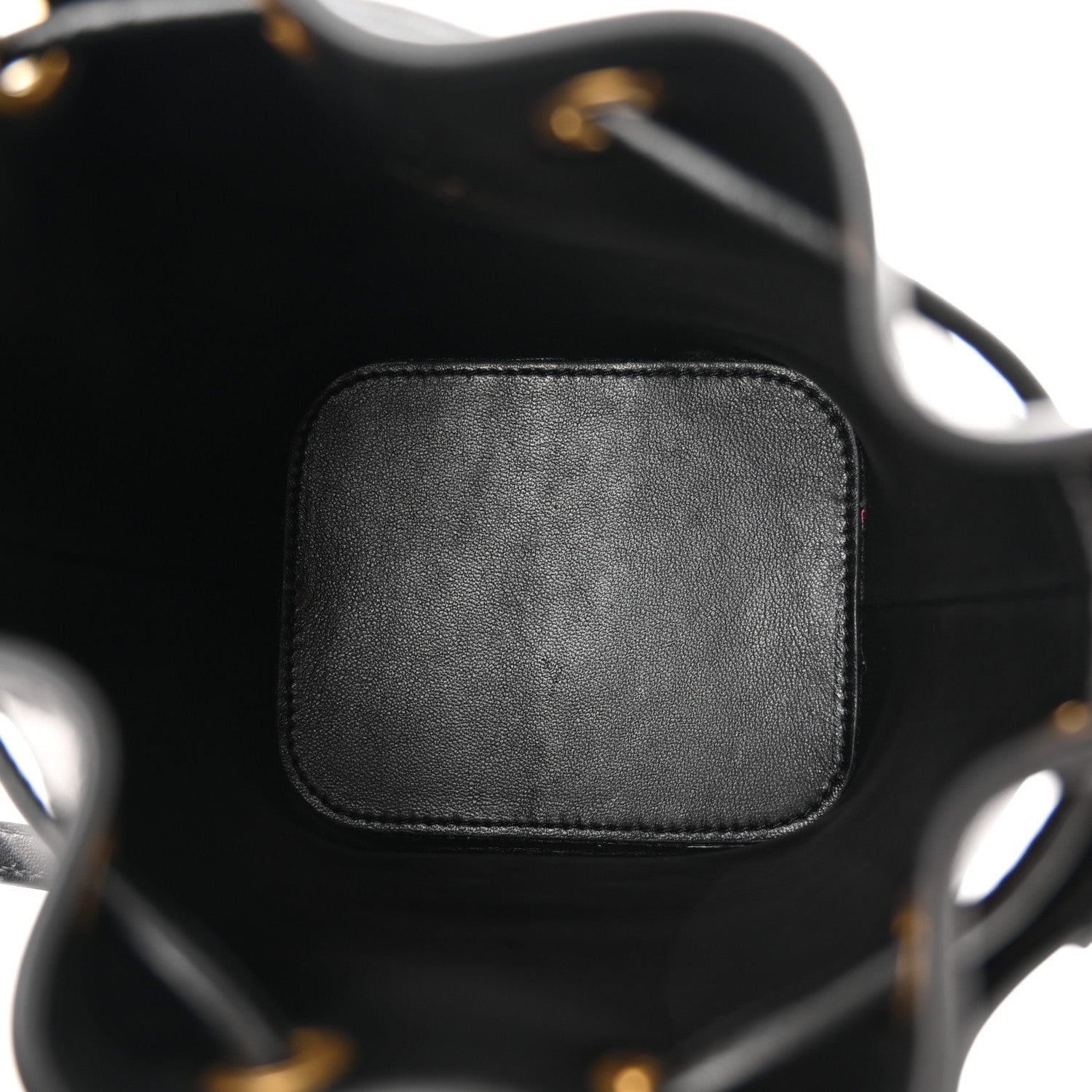 Valentino Garavani Nappa Mini VLogo Signature Bucket Bag Black 5 of 9