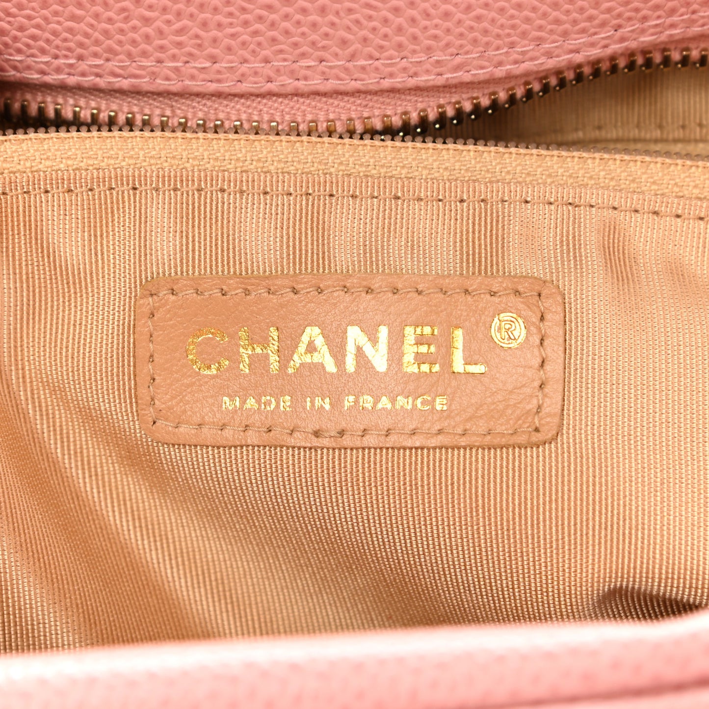 Caviar Quilted Small Bowler Pink