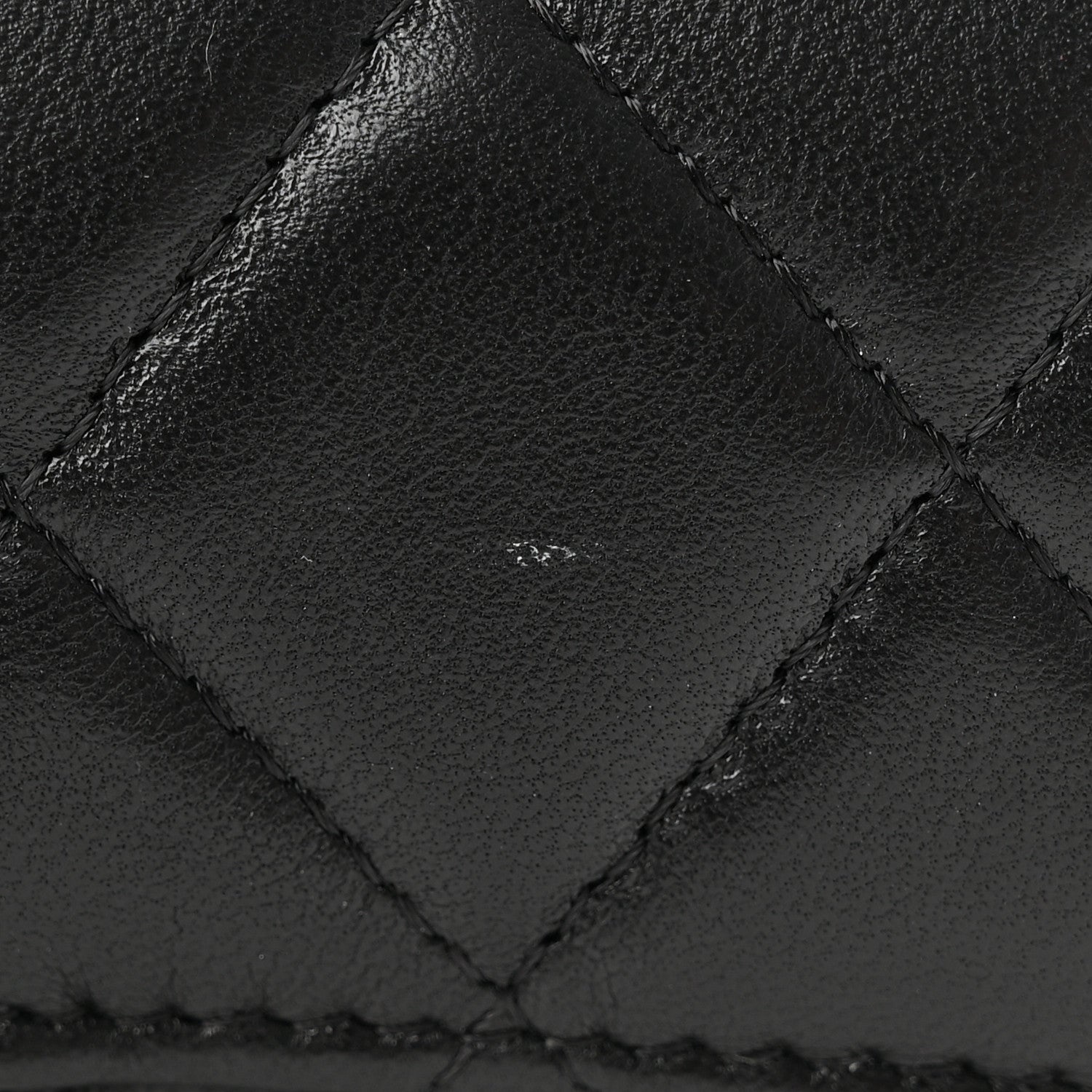 Chanel Lambskin Quilted Medium Flap Wallet Black 10 of 12