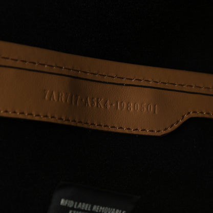 Fendi Glazed Fabric Vitello Century FF 1974 Stamp Patch Mini Peekaboo Defender Cover Mogano Panna Caramello 8 of 8