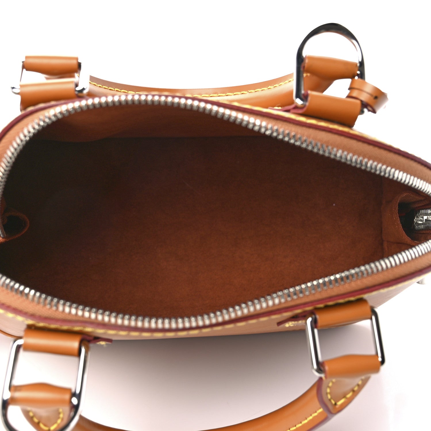 Louis Vuitton Epi Jacquard Alma BB Honey Gold 5 of 12