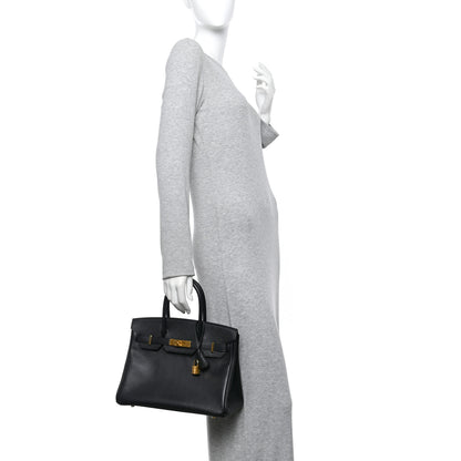 Hermes Epsom Birkin 30 Black 2 of 12