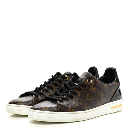 Louis Vuitton Patent Monogram Frontrow Sneakers 39 3 of 11