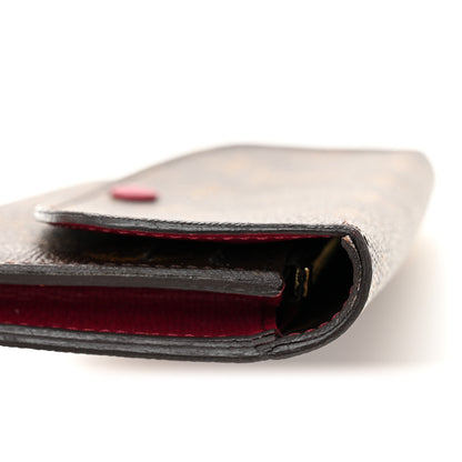Louis Vuitton Monogram Emilie Wallet Fuchsia 11 of 11