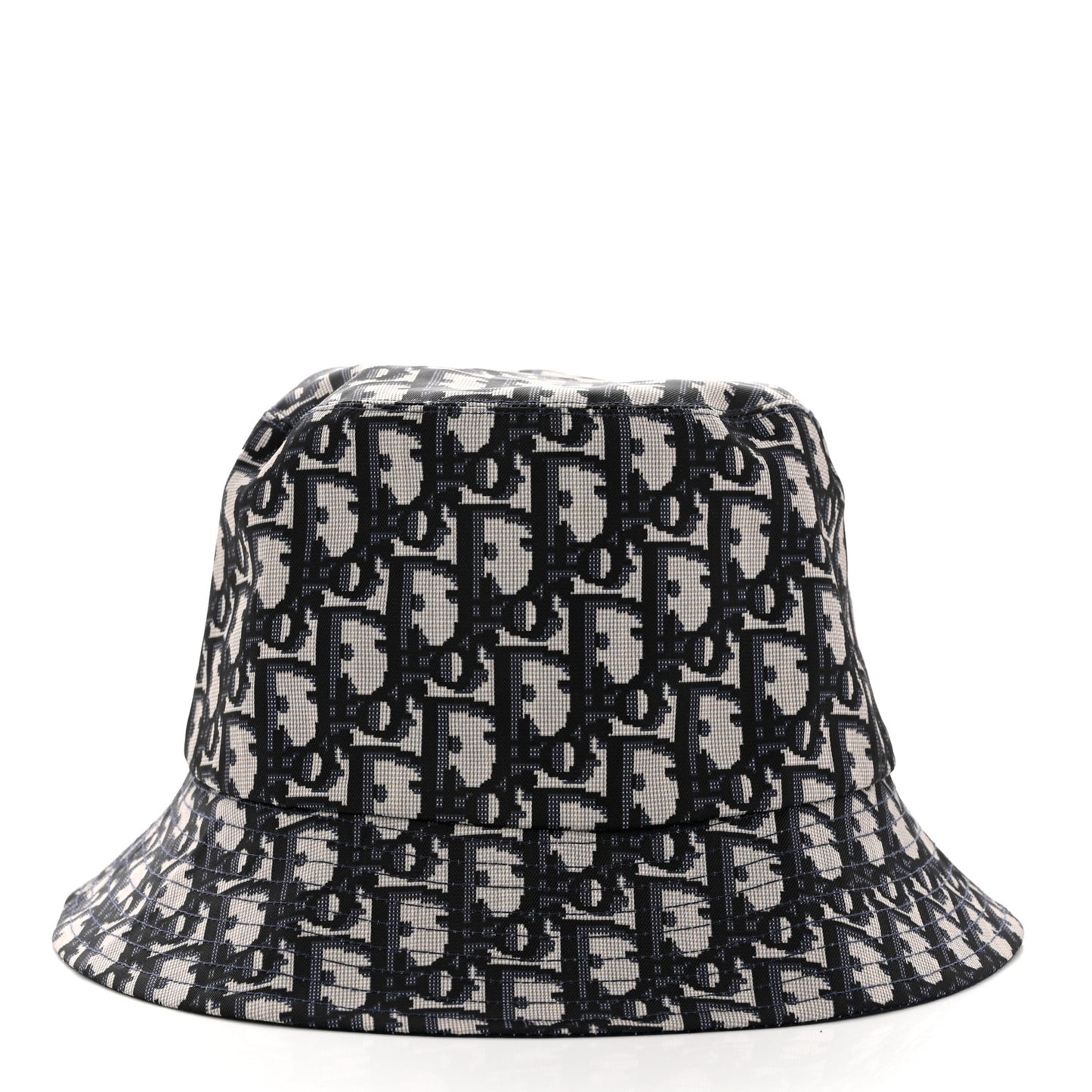 Oblique Reversible Teddy-D Brim Bucket Hat Blue