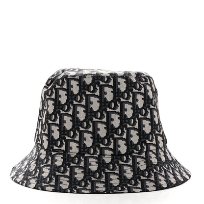 Christian Dior Oblique Reversible Teddy-D Brim Bucket Hat Blue 5 of 13