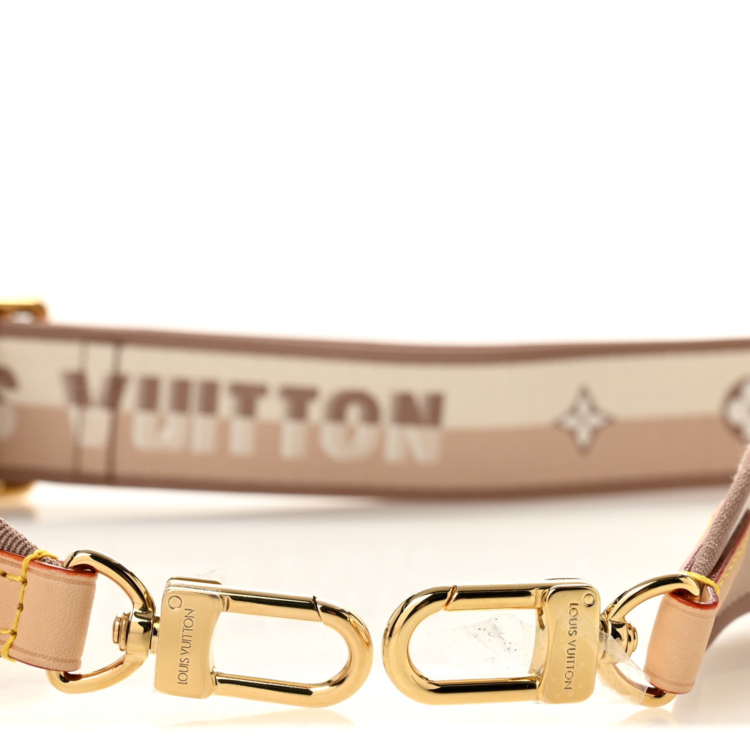 Louis Vuitton Jacquard Speedy Bandouliere 20 Shoulder Strap Beige 3 of 4