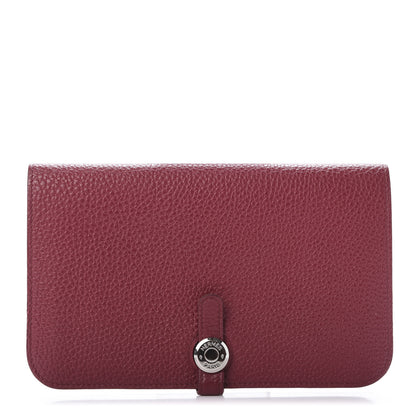 Hermes Togo Dogon Duo Wallet Rubis 2 of 13
