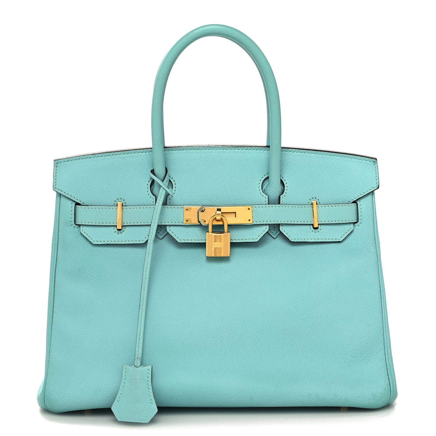 Epsom BIRKIN 30 Bleu Atoll