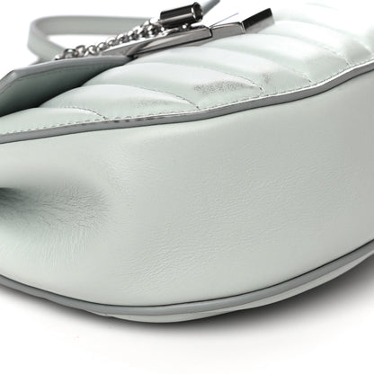 Chloe Calfskin Quilted Mini Drew Bijou Shoulder Bag Airy Grey 8 of 12