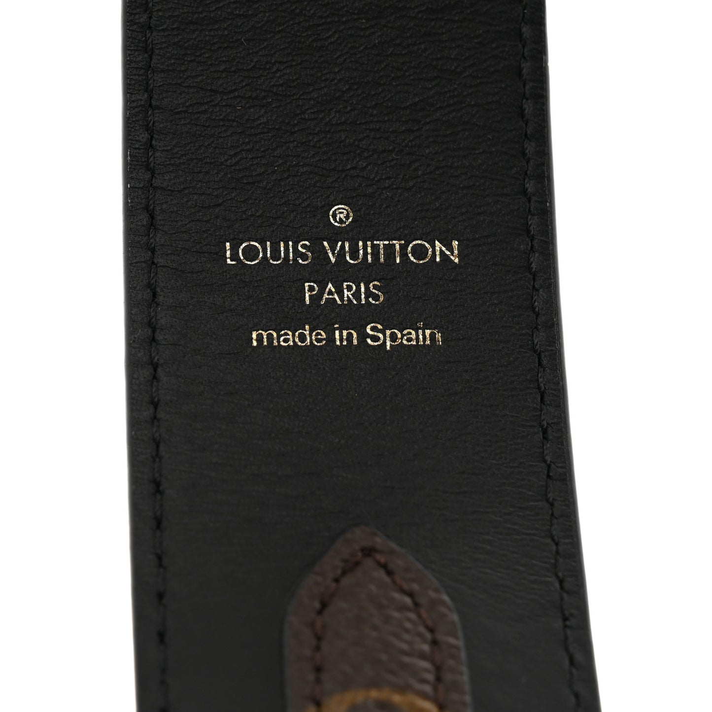 Monogram Bandouliere Shoulder Strap Black