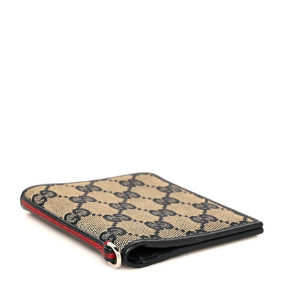Gucci Monogram Bi-Fold Wallet Navy 4 of 8