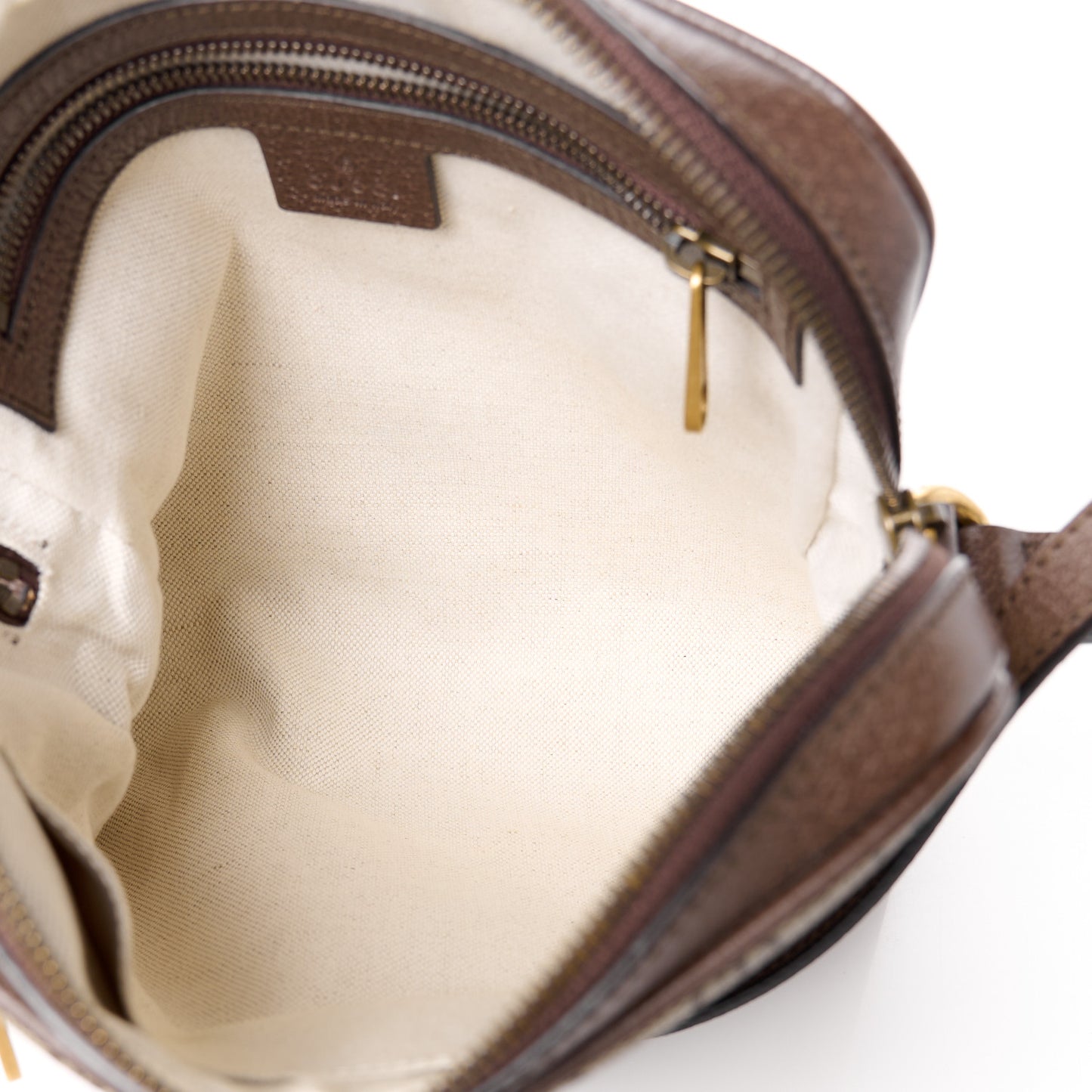 GG Supreme Monogram Web Small Ophidia Messenger Bag Brown
