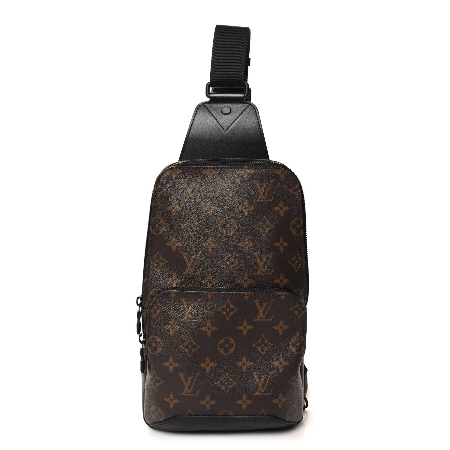 Louis Vuitton Monogram Macassar Avenue Sling Bag 1 of 9