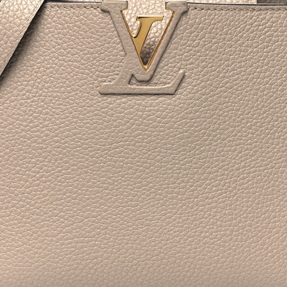 Louis Vuitton Taurillon Capucines BB Galet 8 of 14
