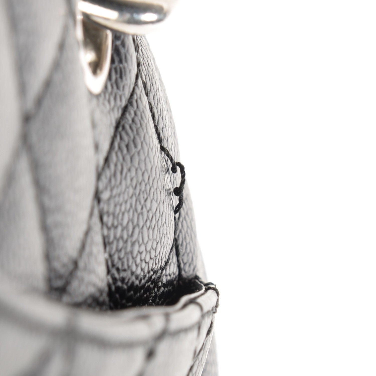 Chanel Caviar Quilted Grand Shopping Tote GST Black 6 of 9