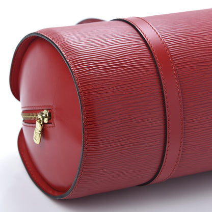 Louis Vuitton Epi Soufflot Castillan Red 5 of 9