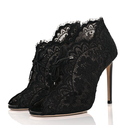 Jimmy Choo Lace Kiana Pumps 40 Black 3 of 8