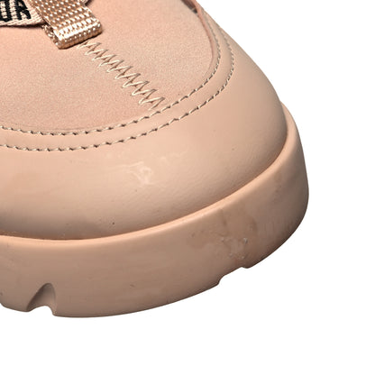 Christian Dior Neoprene Rubber Womens D-Connect Sneakers 38 Nude 12 of 12