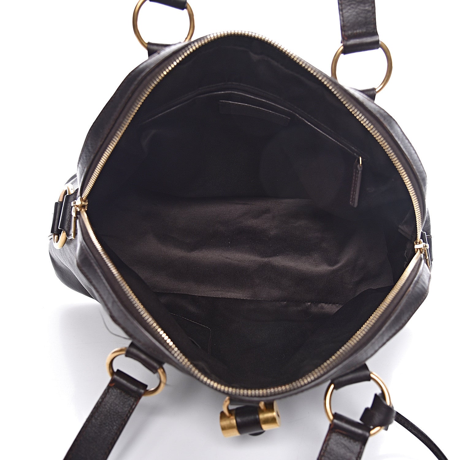 Saint Laurent Calfskin Large Muse Brown 5 of 21