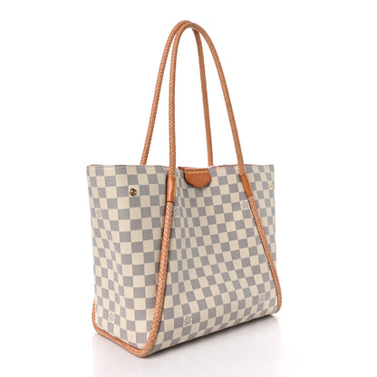 Louis Vuitton Damier Azur Propriano Rose Ballerine 3 of 12