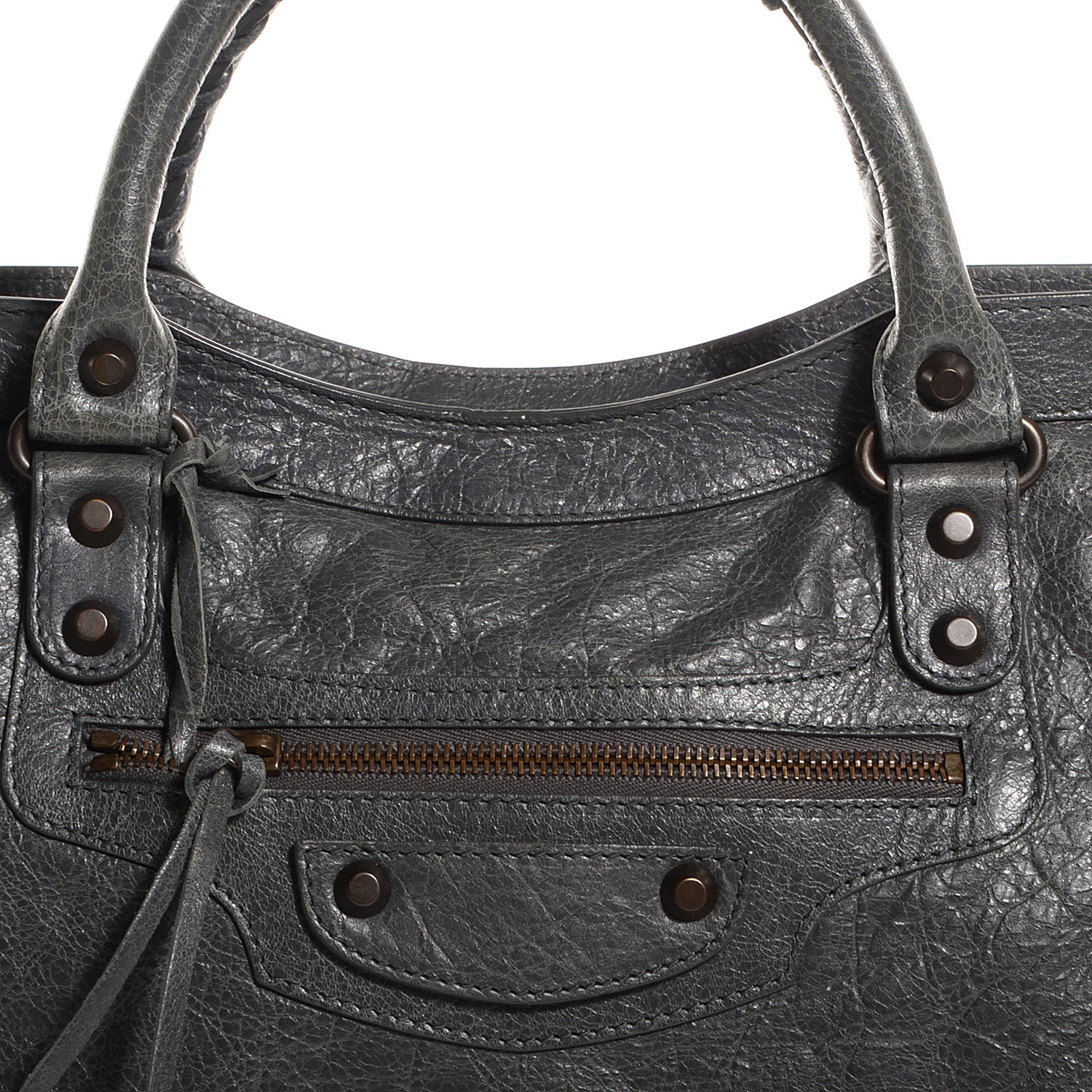 Balenciaga Agneau City Gris Tarmac 10 of 12